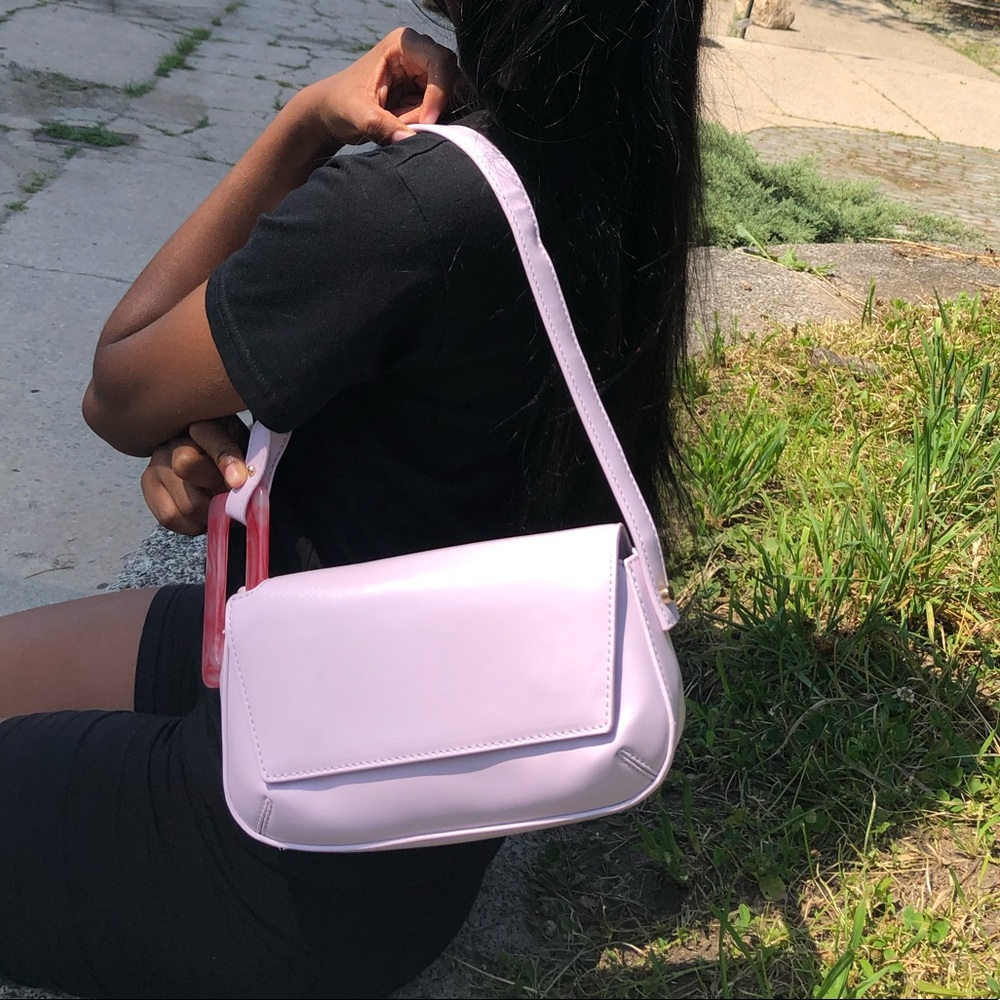 Baguette purple Bag